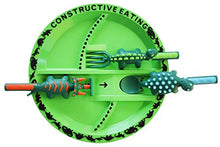 Construction & Dinosaur Mealtime Set - Plates & Utensils for Kids
