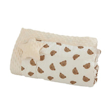 Double-Sided Cotton Muslin Baby Quilt Blanket - 47 x 59 In