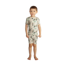 KicKee Solid Short Sleeve Pajama Set, Baby to Kid