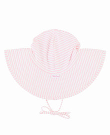 RuffleButts® Baby/Toddler Girls UPF 50+ Sun Protective Wide Brim Swimwear Sun Hat