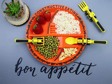 Construction & Dinosaur Mealtime Set - Plates & Utensils for Kids