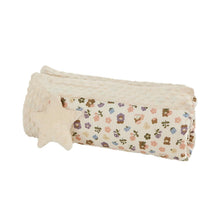 Double-Sided Cotton Muslin Baby Quilt Blanket - 47 x 59 In