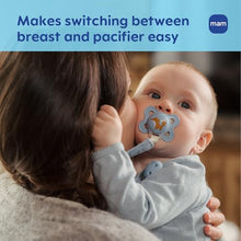 Baby Pacifier 2 Pack - Orthodontic Nipple, 0-6 Months