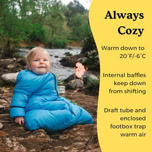 Baby Down Sleeping Bag - Ultralight Sleep Sack, 6-24 Months