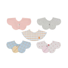 360° Baby Drool Bib Set - Soft Absorbent Bibs