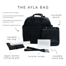 Convertible Diaper Bag Backpack - Insulated Pockets & Pouch