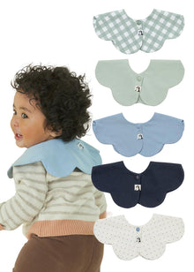 360° Baby Drool Bib Set - Soft Absorbent Bibs