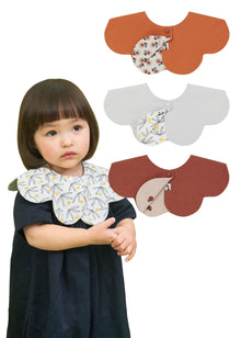 360° Baby Drool Bib Set - Soft Absorbent Bibs