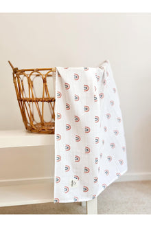 Cotton Muslin Swaddle Blanket - 39 x 39 In, White
