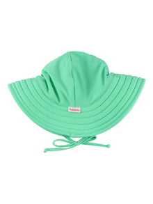 RuffleButts® Baby/Toddler Girls UPF 50+ Sun Protective Wide Brim Swimwear Sun Hat