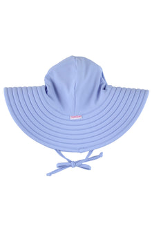 RuffleButts® Baby/Toddler Girls UPF 50+ Sun Protective Wide Brim Swimwear Sun Hat