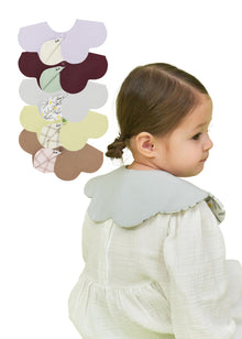 360° Baby Drool Bib Set - Soft Absorbent Bibs
