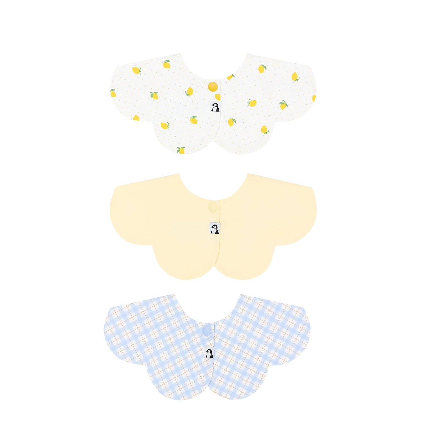 360° Baby Drool Bib Set - Soft Absorbent Bibs