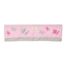 Baby Girl Butterfly Crib Bedding Set 8 Piece - Pink Embroidery