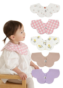 360° Baby Drool Bib Set - Soft Absorbent Bibs
