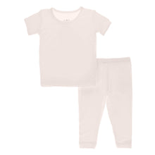 KicKee Solid Short Sleeve Pajama Set, Baby to Kid