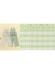 Baby Girl Spring Outfit Set - Smocked Sleeveless Top & Pocket Pants