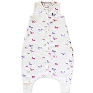 4 Season Baby Sleep Sack with Feet - Merino Wool & Organic Cotton
