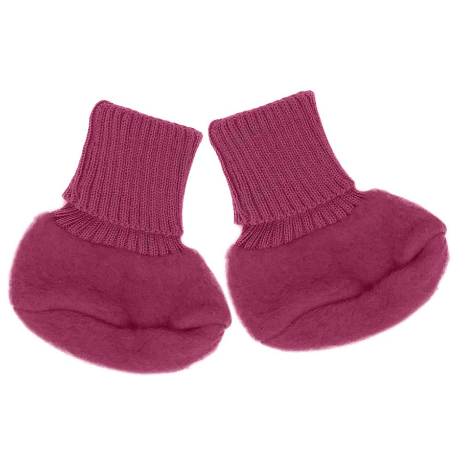 Baby Merino Wool Fleece Socks - Thermal Booties, 0-12 Months