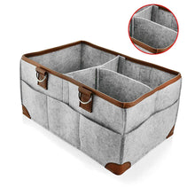 Portable Diaper Caddy Organizer - Nursery & Car Storage Basket