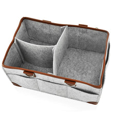 Portable Diaper Caddy Organizer - Nursery & Car Storage Basket