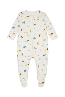 Baby Footed Pajamas - Two-Way Zip, Bamboo Viscose Sleepwear
