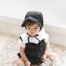 Baby Muslin Sun Bonnet Hat - Brimmed Toddler Sun Hat, 6-24 Months