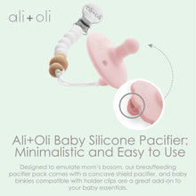 Pacifier Bundle - Silicone Pacifiers, Pacifier Clips & Carry Case