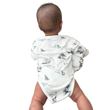 Organic Cotton Baby Bodysuit Romper 5 Pack - Multicolor, Foldover Cuffs, 3-6 Months