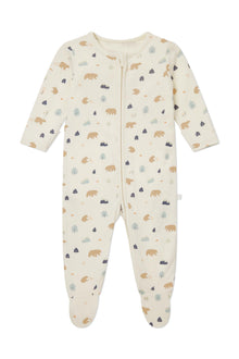 Baby Footed Pajamas - Two-Way Zip, Bamboo Viscose Sleepwear
