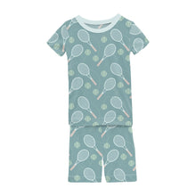 KicKee Solid Short Sleeve Pajama Set, Baby to Kid