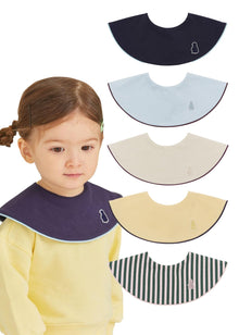 360° Baby Drool Bib Set - Soft Absorbent Bibs