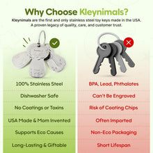 Stainless Steel Baby Essentials Set - Flatware & Sensory Toy Keys