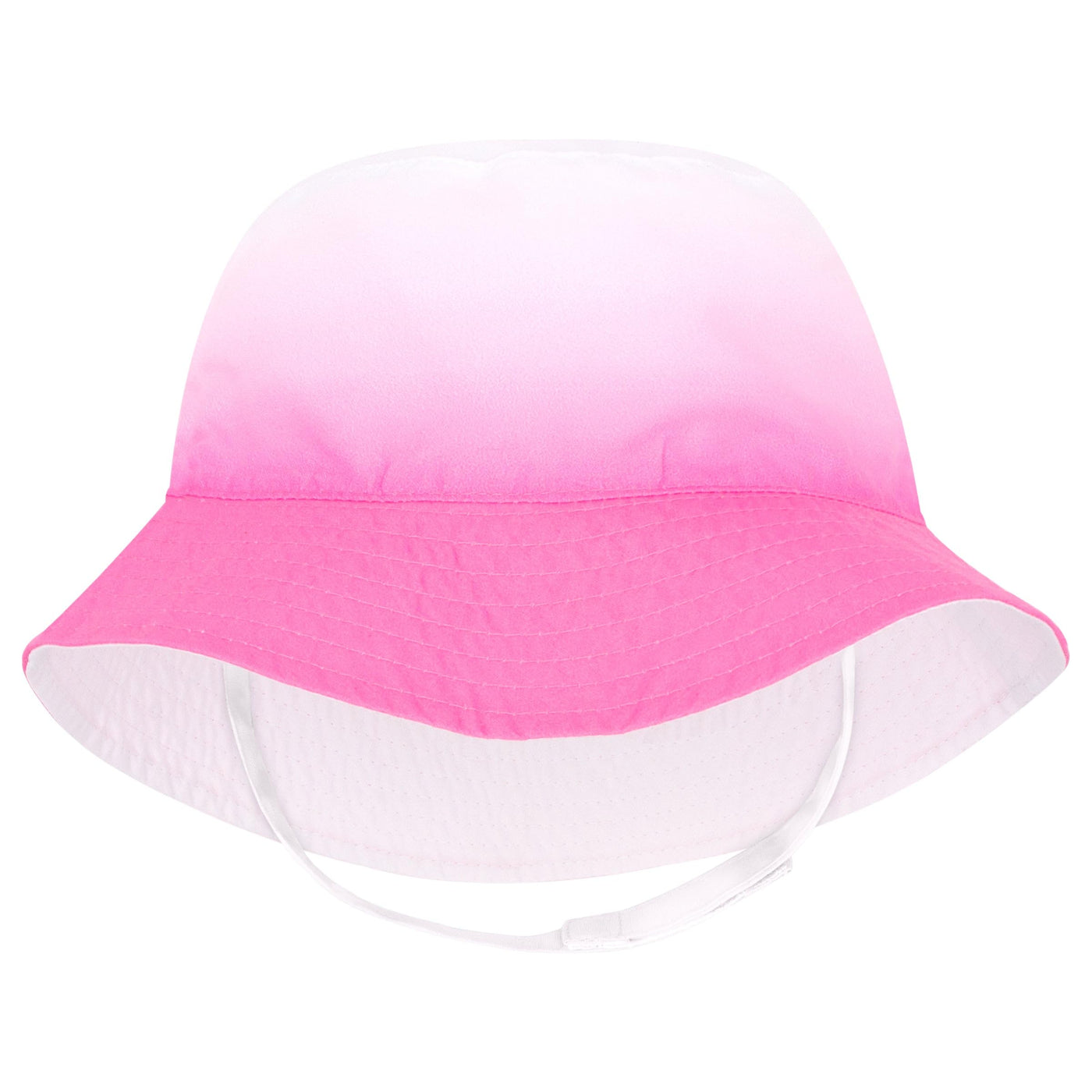 Girls Reversible Sun Hat with Chin Strap