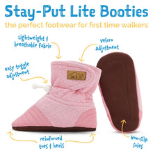 Baby Stay-On Lite Booties - Cotton Blend Slippers