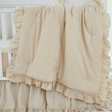 Brandream 100% Cotton Farmhouse Crib Bedding Sets for Girls and Boys