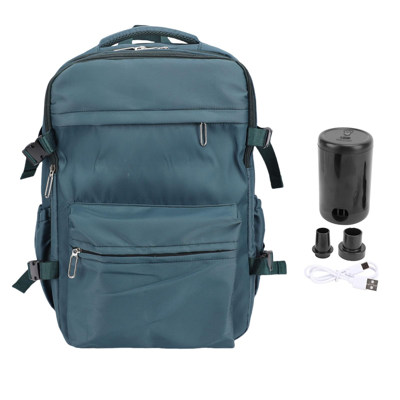 27L Vacuum Compression Backpack - Waterproof Travel Laptop Bag, Blue