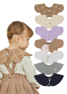 360° Baby Drool Bib Set - Soft Absorbent Bibs