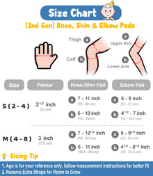 Kids Knee & Elbow Pad Set with Bike Gloves