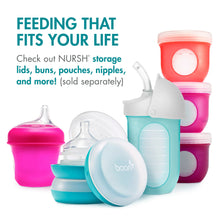 Boon Nursh Reusable Silicone Pouch Baby Bottles