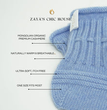 Baby Cashmere Knit Booties - Adjustable Ankle Tie, 3-9 Months