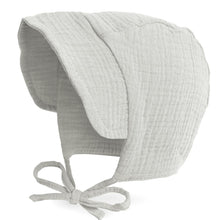 Baby Muslin Sun Bonnet Hat - Brimmed Toddler Sun Hat, 6-24 Months