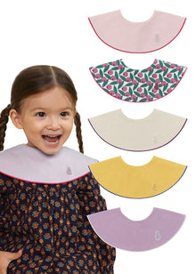 360° Baby Drool Bib Set - Soft Absorbent Bibs