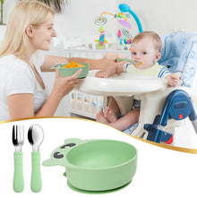 Baby Feeding Essentials Set - Silicone Plate, Bib, Cup & Utensils