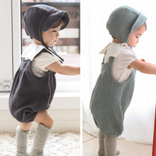 Baby Muslin Sun Bonnet Hat - Brimmed Toddler Sun Hat, 6-24 Months