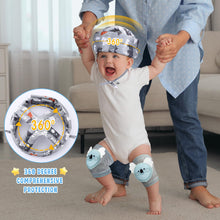 Baby Head Protector & Knee Pads Set - Adjustable Safety Cushion