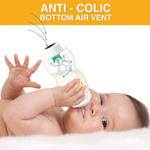 Baby Feeding Bottles with Anti-Colic Air Vent System