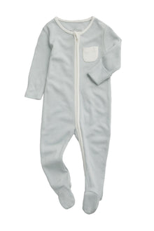 Baby Footed Pajamas - Two-Way Zip, Bamboo Viscose Sleepwear
