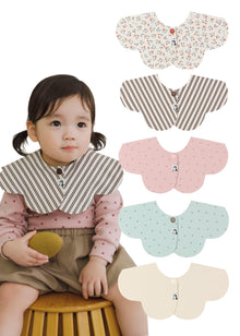 360° Baby Drool Bib Set - Soft Absorbent Bibs