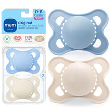Baby Pacifier 2 Pack - Orthodontic Nipple, 0-6 Months